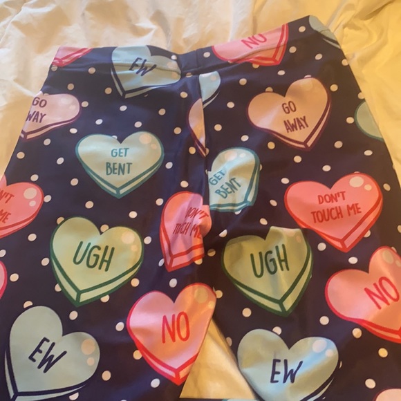Living Dead Clothing - Anti Candy Heart Leggings - Picture 5 of 7
